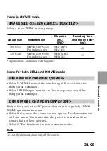 Preview for 31 page of Sony Mavica MVC-FD91 Operating Instructions Manual