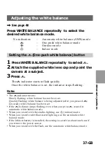 Preview for 37 page of Sony Mavica MVC-FD91 Operating Instructions Manual