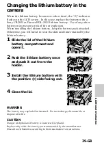 Preview for 39 page of Sony Mavica MVC-FD91 Operating Instructions Manual