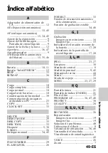 Preview for 99 page of Sony Mavica MVC-FD91 Operating Instructions Manual