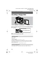 Предварительный просмотр 14 страницы Sony Mavica MVC-FD95 Operating Instructions Manual