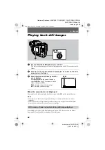 Предварительный просмотр 22 страницы Sony Mavica MVC-FD95 Operating Instructions Manual