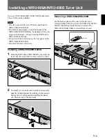 Предварительный просмотр 7 страницы Sony MB-806A Operating Instructions Manual