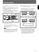 Предварительный просмотр 9 страницы Sony MB-806A Operating Instructions Manual