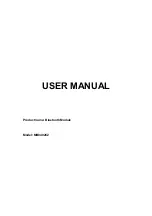 Preview for 1 page of Sony MB0402C2 User Manual