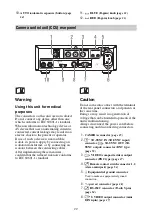 Предварительный просмотр 22 страницы Sony MCC-1000MD Instructions For Use Manual