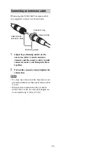 Предварительный просмотр 26 страницы Sony MCC-1000MD Instructions For Use Manual