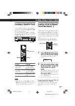 Предварительный просмотр 13 страницы Sony MCE-F808K Operating Instructions Manual