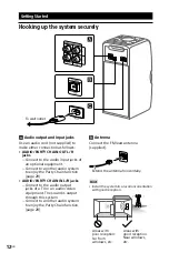 Preview for 12 page of Sony MCH-V11 Operating Instructions Manual