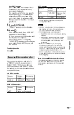 Preview for 19 page of Sony MCH-V11 Operating Instructions Manual