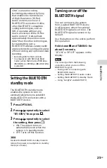 Preview for 25 page of Sony MCH-V11 Operating Instructions Manual