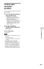 Preview for 27 page of Sony MCH-V11 Operating Instructions Manual