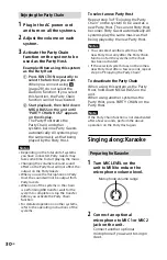 Preview for 30 page of Sony MCH-V11 Operating Instructions Manual