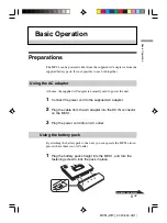 Предварительный просмотр 9 страницы Sony MCS-1 Operating Instructions Manual