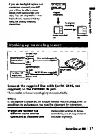 Preview for 17 page of Sony MD Walkamn MZ-R2 Operating Instructions Manual