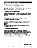 Preview for 27 page of Sony MD Walkamn MZ-R2 Operating Instructions Manual