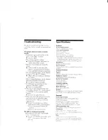 Preview for 10 page of Sony MD Walkman MZ-E35 Operating Instructions Manual