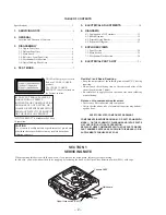 Предварительный просмотр 2 страницы Sony MD Walkman MZ-E44 Service Manual