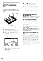 Предварительный просмотр 16 страницы Sony MD Walkman MZ-R50 Operating Instructions Manual