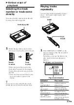 Предварительный просмотр 17 страницы Sony MD Walkman MZ-R50 Operating Instructions Manual