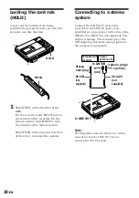 Предварительный просмотр 20 страницы Sony MD Walkman MZ-R50 Operating Instructions Manual