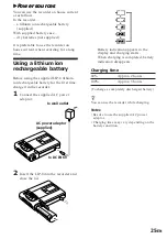 Предварительный просмотр 25 страницы Sony MD Walkman MZ-R50 Operating Instructions Manual