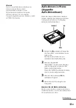 Предварительный просмотр 91 страницы Sony MD Walkman MZ-R50 Operating Instructions Manual