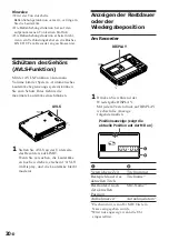 Предварительный просмотр 98 страницы Sony MD Walkman MZ-R50 Operating Instructions Manual