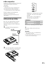 Предварительный просмотр 105 страницы Sony MD Walkman MZ-R50 Operating Instructions Manual