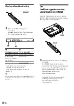 Предварительный просмотр 138 страницы Sony MD Walkman MZ-R50 Operating Instructions Manual