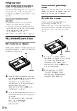 Предварительный просмотр 140 страницы Sony MD Walkman MZ-R50 Operating Instructions Manual