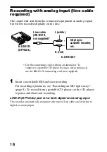 Предварительный просмотр 18 страницы Sony MD Walkman MZ-R70 Operating Instructions Manual