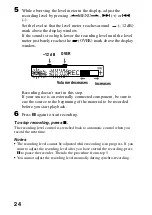 Предварительный просмотр 24 страницы Sony MD Walkman MZ-R70 Operating Instructions Manual