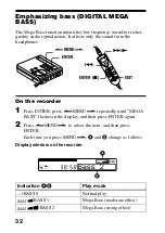 Предварительный просмотр 32 страницы Sony MD Walkman MZ-R70 Operating Instructions Manual