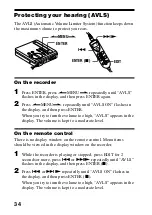 Предварительный просмотр 34 страницы Sony MD Walkman MZ-R70 Operating Instructions Manual