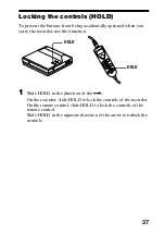 Предварительный просмотр 37 страницы Sony MD Walkman MZ-R70 Operating Instructions Manual