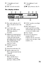 Предварительный просмотр 73 страницы Sony MD Walkman MZ-R70 Operating Instructions Manual