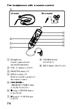 Предварительный просмотр 74 страницы Sony MD Walkman MZ-R70 Operating Instructions Manual