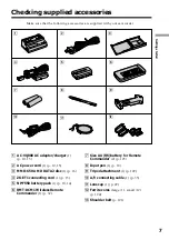 Предварительный просмотр 7 страницы Sony MDDISCAM DCM-M1 Operating Instructions Manual