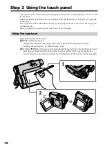 Предварительный просмотр 18 страницы Sony MDDISCAM DCM-M1 Operating Instructions Manual