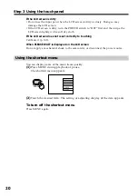 Предварительный просмотр 20 страницы Sony MDDISCAM DCM-M1 Operating Instructions Manual