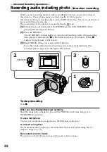 Предварительный просмотр 36 страницы Sony MDDISCAM DCM-M1 Operating Instructions Manual