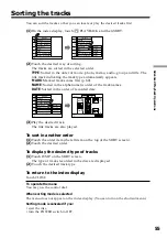 Предварительный просмотр 55 страницы Sony MDDISCAM DCM-M1 Operating Instructions Manual