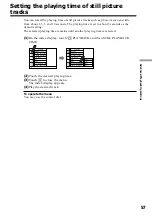 Предварительный просмотр 57 страницы Sony MDDISCAM DCM-M1 Operating Instructions Manual