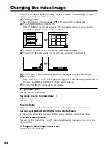 Предварительный просмотр 62 страницы Sony MDDISCAM DCM-M1 Operating Instructions Manual