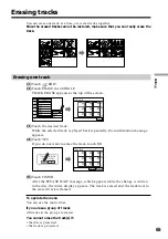 Предварительный просмотр 65 страницы Sony MDDISCAM DCM-M1 Operating Instructions Manual