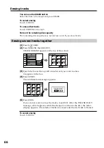 Предварительный просмотр 66 страницы Sony MDDISCAM DCM-M1 Operating Instructions Manual