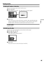 Предварительный просмотр 67 страницы Sony MDDISCAM DCM-M1 Operating Instructions Manual