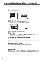 Предварительный просмотр 86 страницы Sony MDDISCAM DCM-M1 Operating Instructions Manual