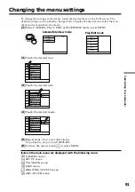 Предварительный просмотр 91 страницы Sony MDDISCAM DCM-M1 Operating Instructions Manual